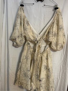 Showpo. | Dresses | Anieshaya Midi Dress V Neck Cut Out Lace Dress In White  | Poshmark